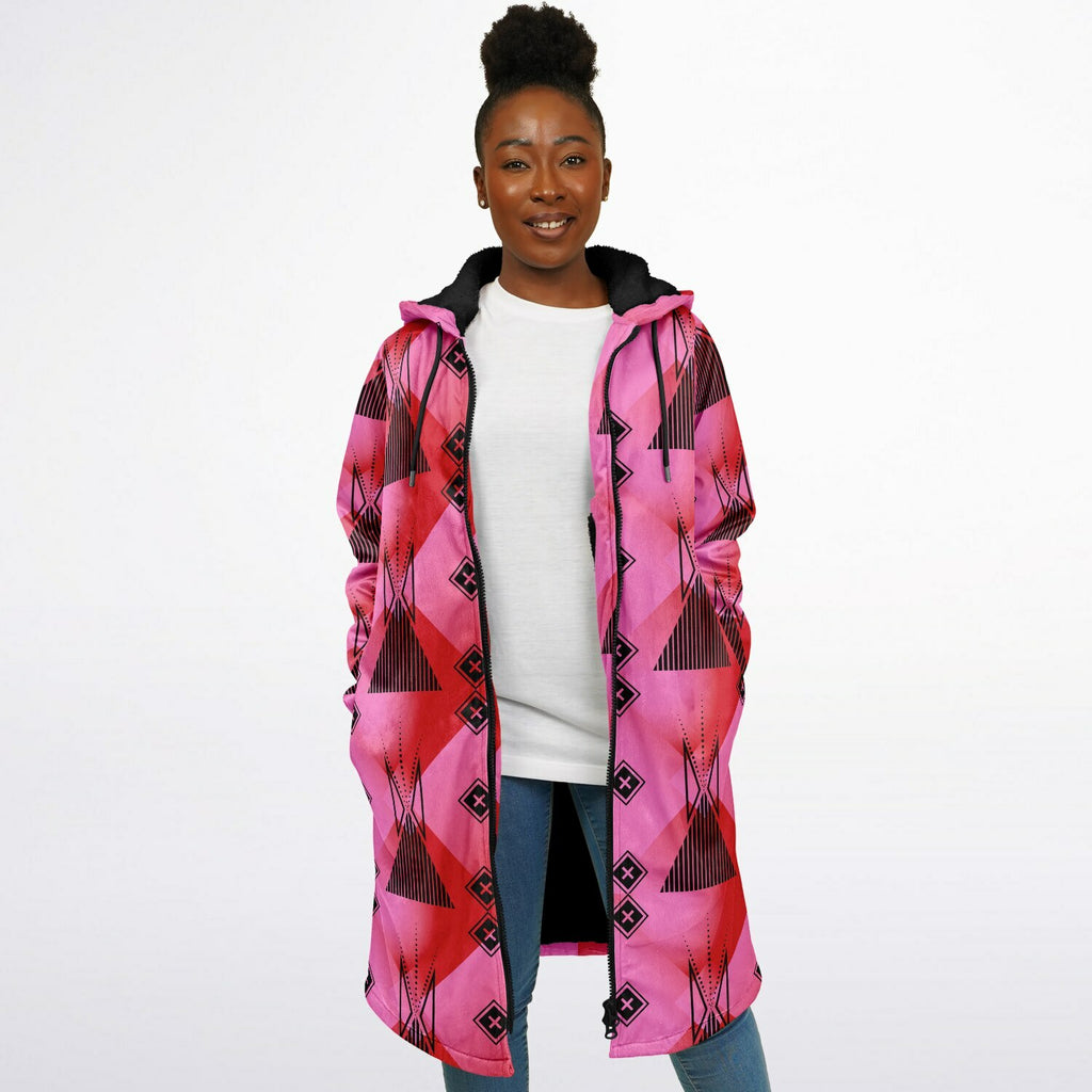 $NiieihiiNookei Zipper Cloak - AOP