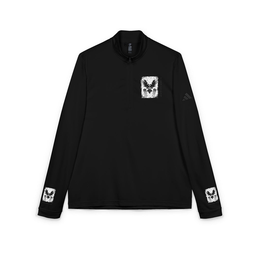 Adidas $NiieihiiNookei Embroidered Quarter-Zip Pullover — adidas® Performance Top
