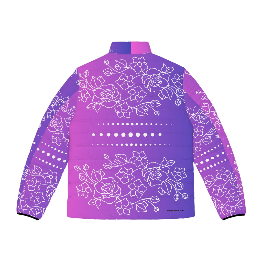 $NiieihiiNookei Floral Puffer Jacket — AOP