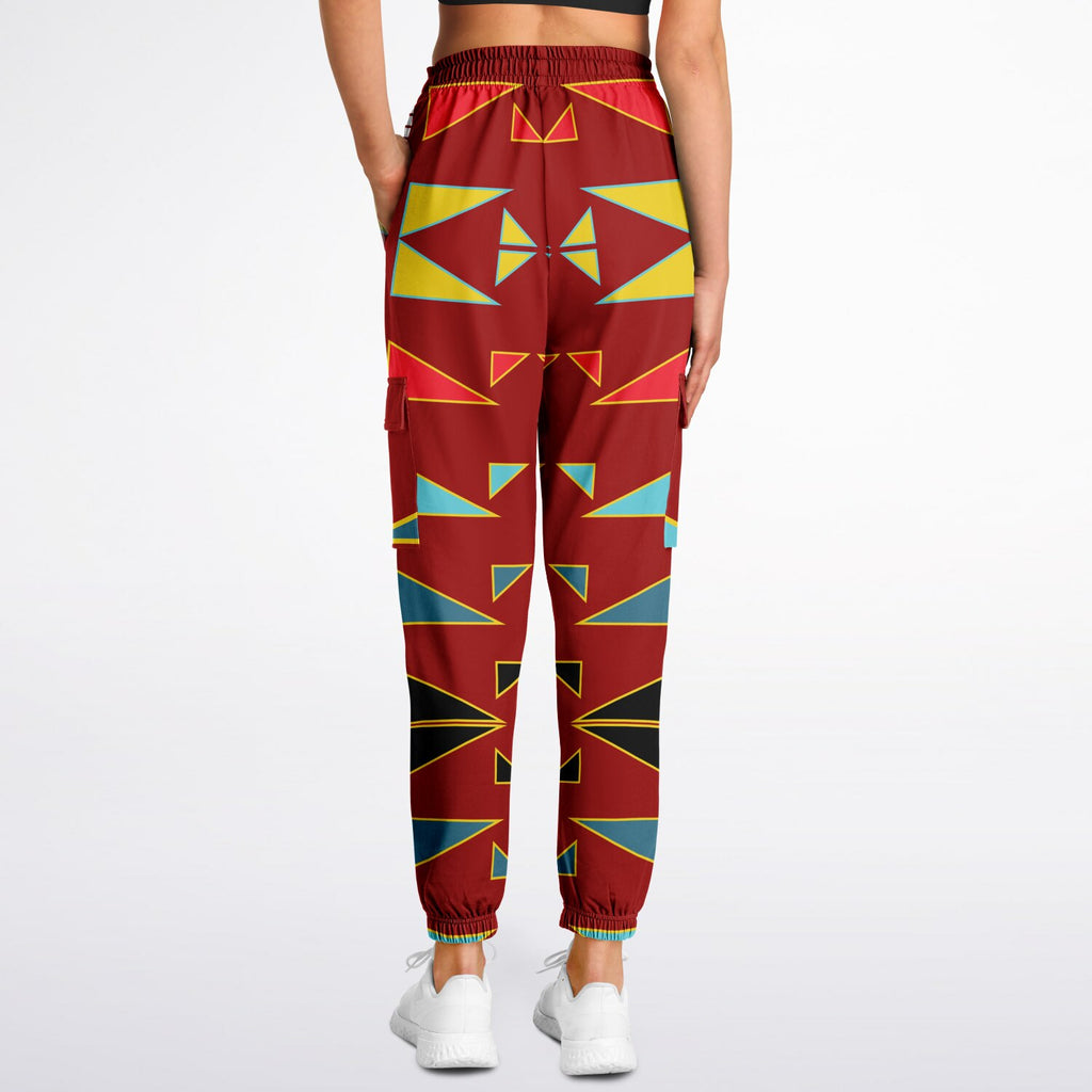 $NiieihiNookei Athletic Cargo Sweatpants - AOP