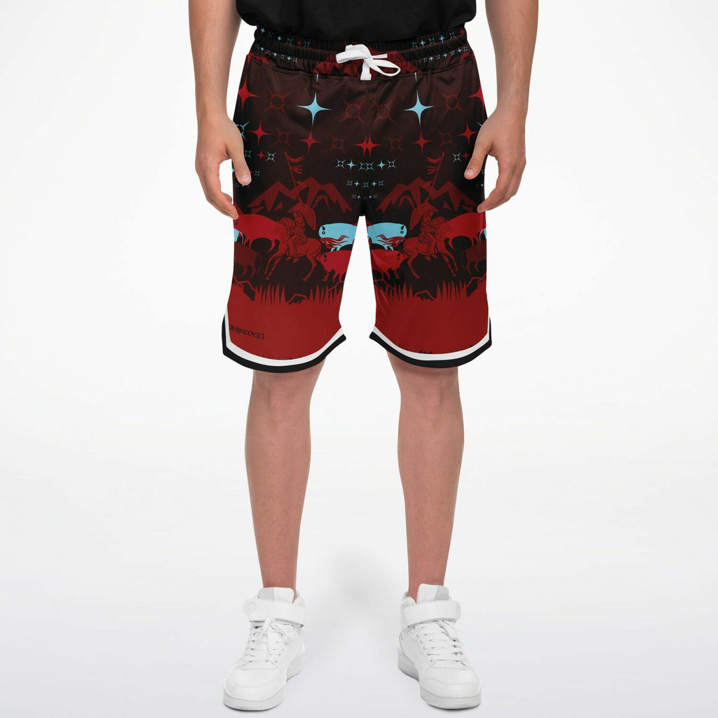 $NiieihiiNookei Basketball Short Rib - AOP