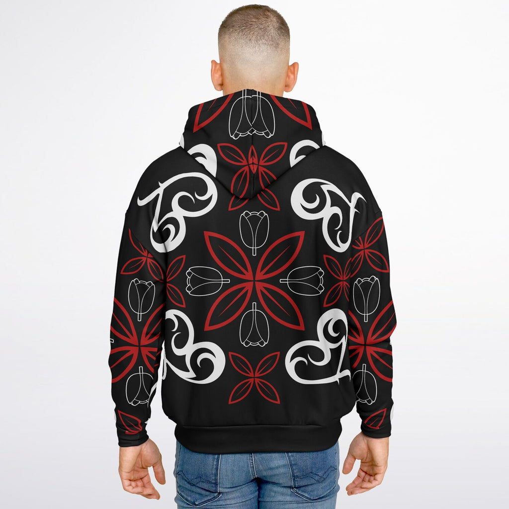 $NiieihiiNookei Heavyweight Oversized Hoodie - AOP
