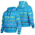 $NiieihiiNookei Hooded Jacket - AOP
