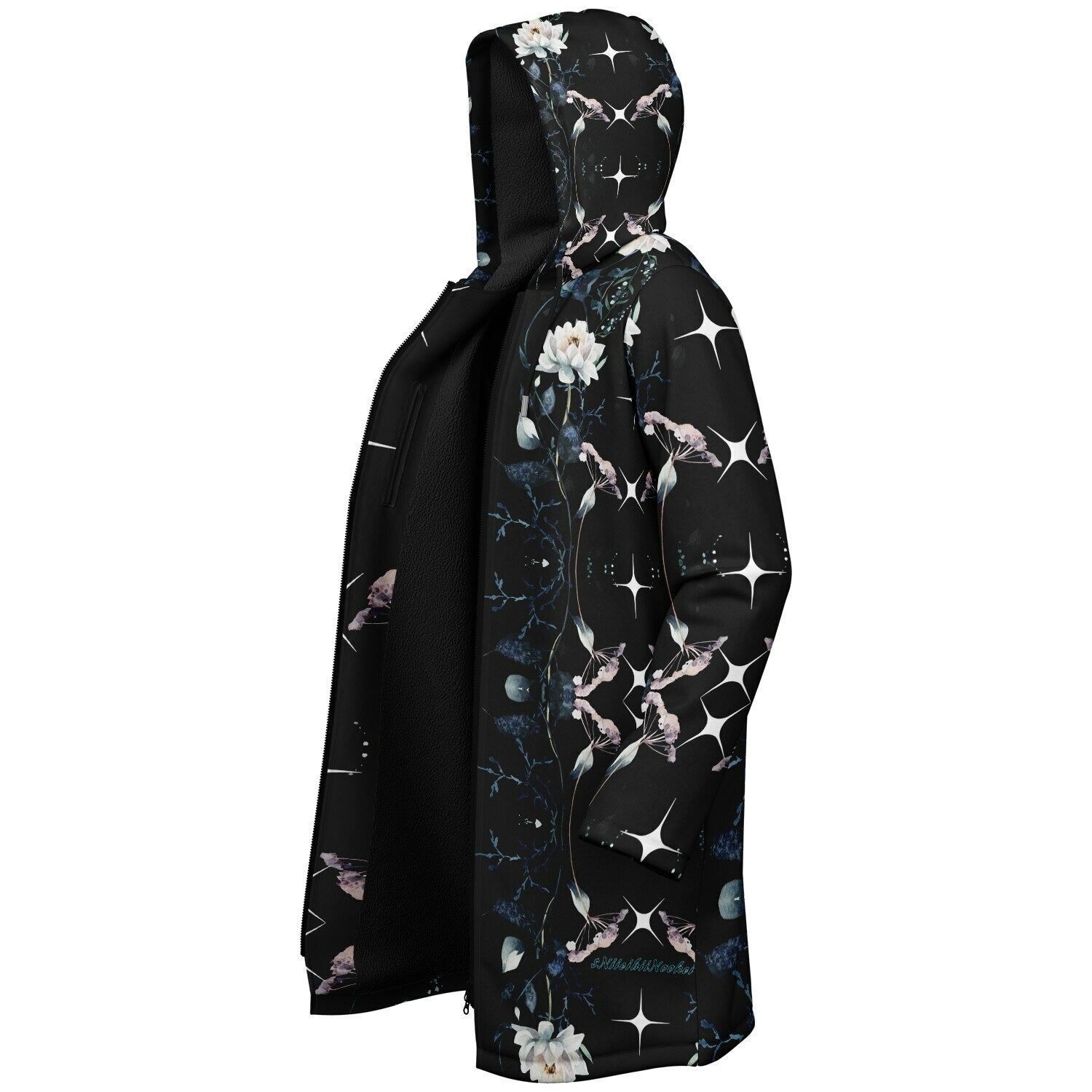 $NiieihiiNookei Zipper Cloak - AOP