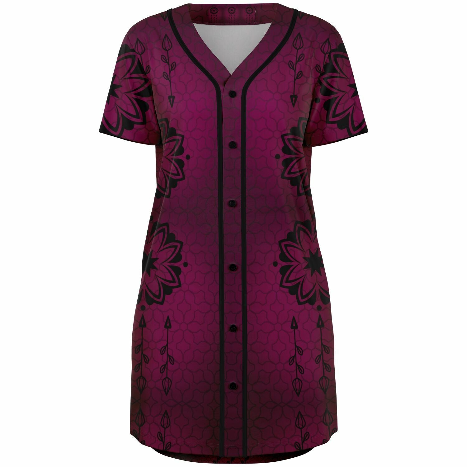 $NiieihiiNookei Baseball Jersey Dress - AOP