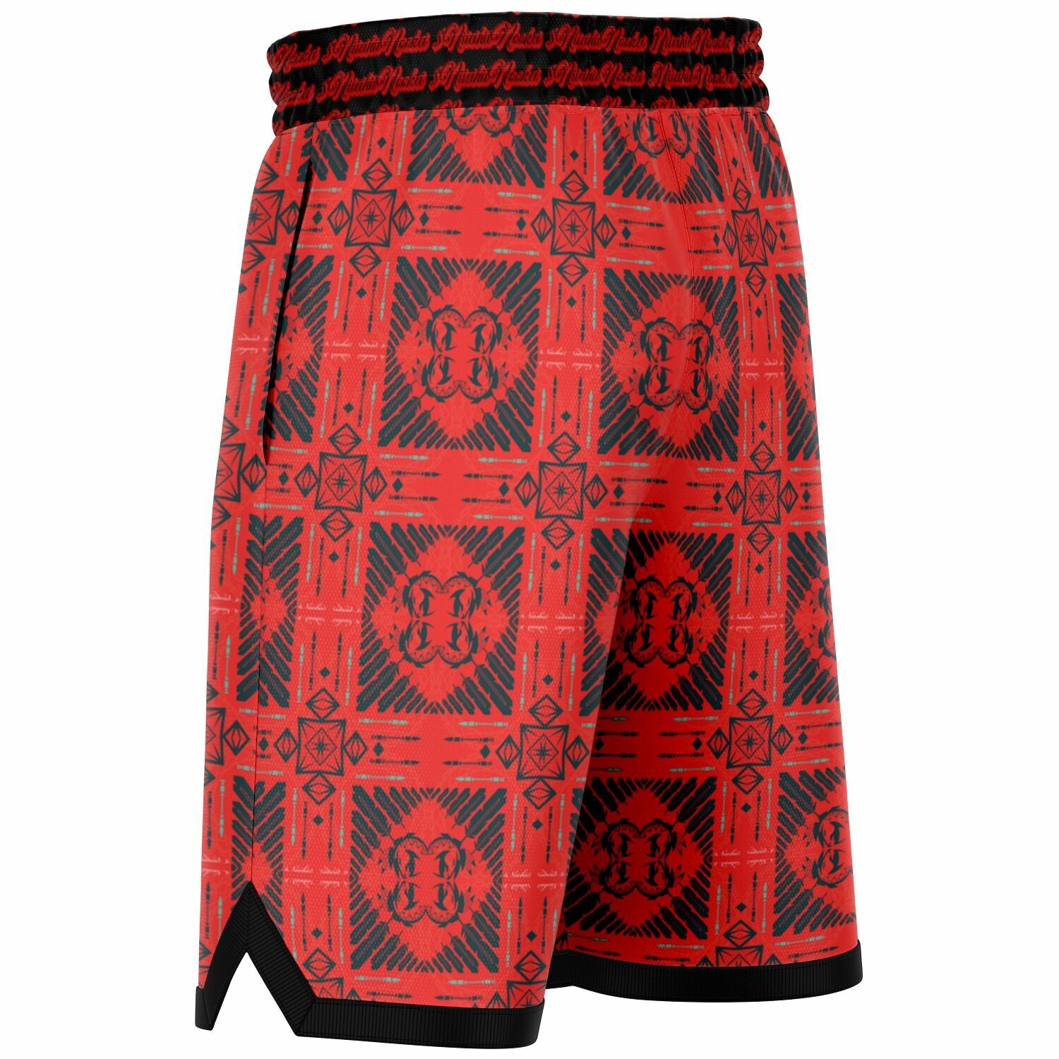 $NiieihiiNookei Basketball Short Rib - AOP