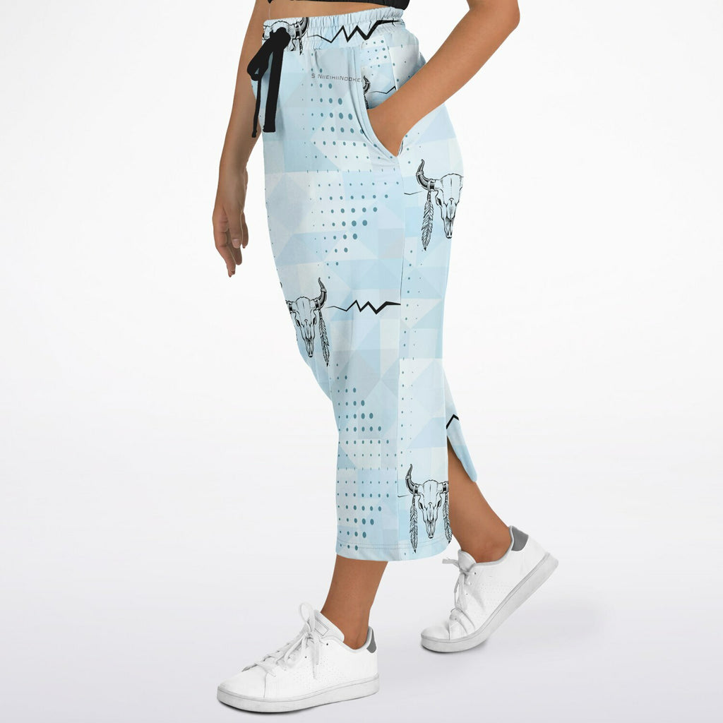 $NiieihiiNookei Athletic Long Pocket Skirt - AOP
