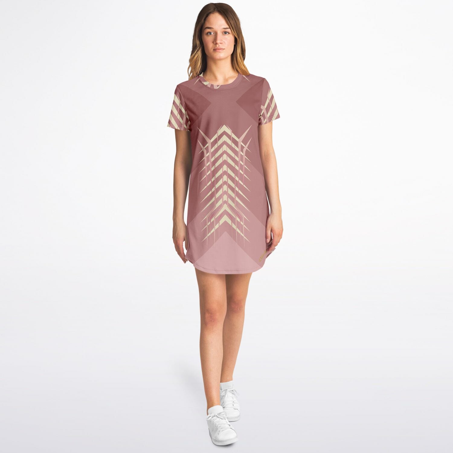 $NiieihiiNookei T-Shirt Dress - AOP