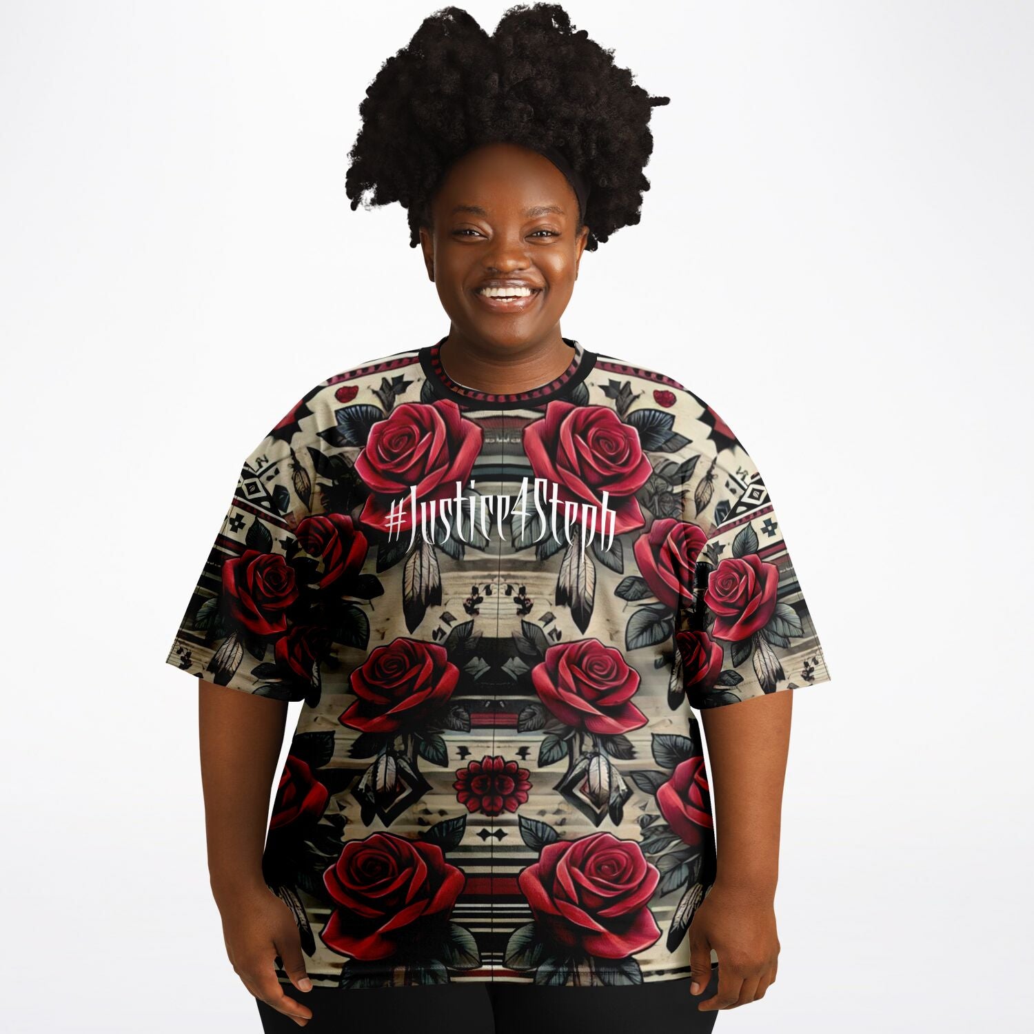 #Justice4Steph Plus-size T-Shirt - AOP