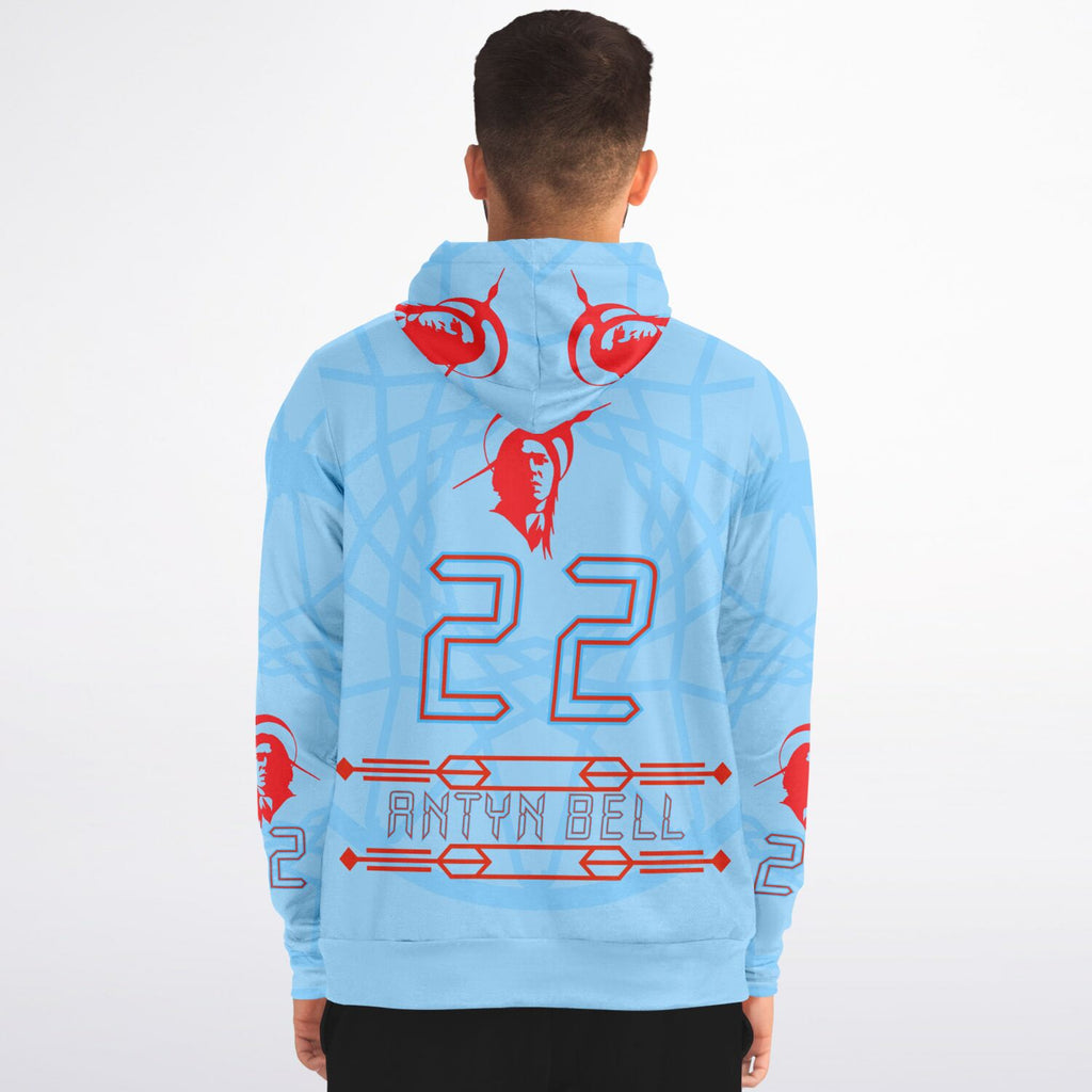 $NiieihiiNookei Athletic Zip-Up Hoodie - AOP