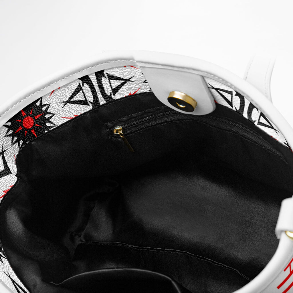 $NiieihiiNookei Leather Tote Bag - AOP