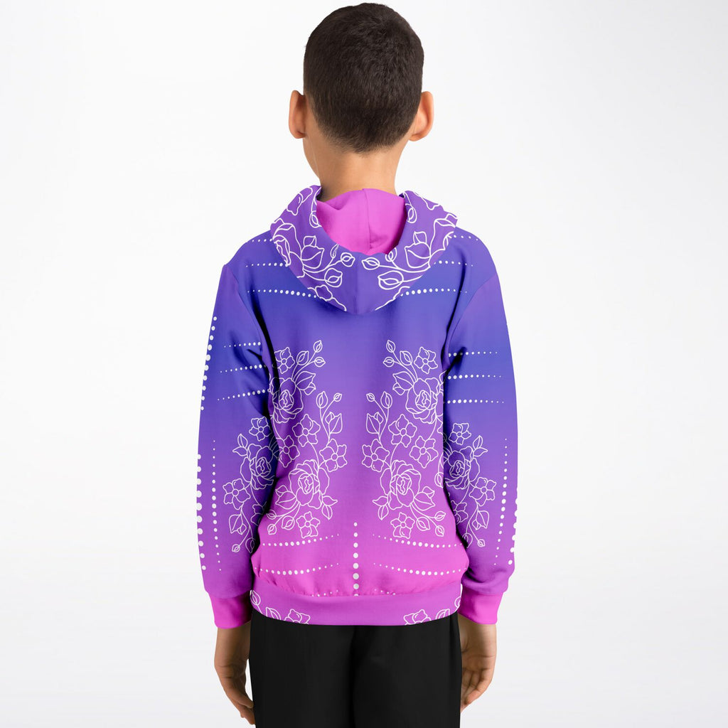 $NiieihiiNookei Athletic Kids Hoodie - AOP