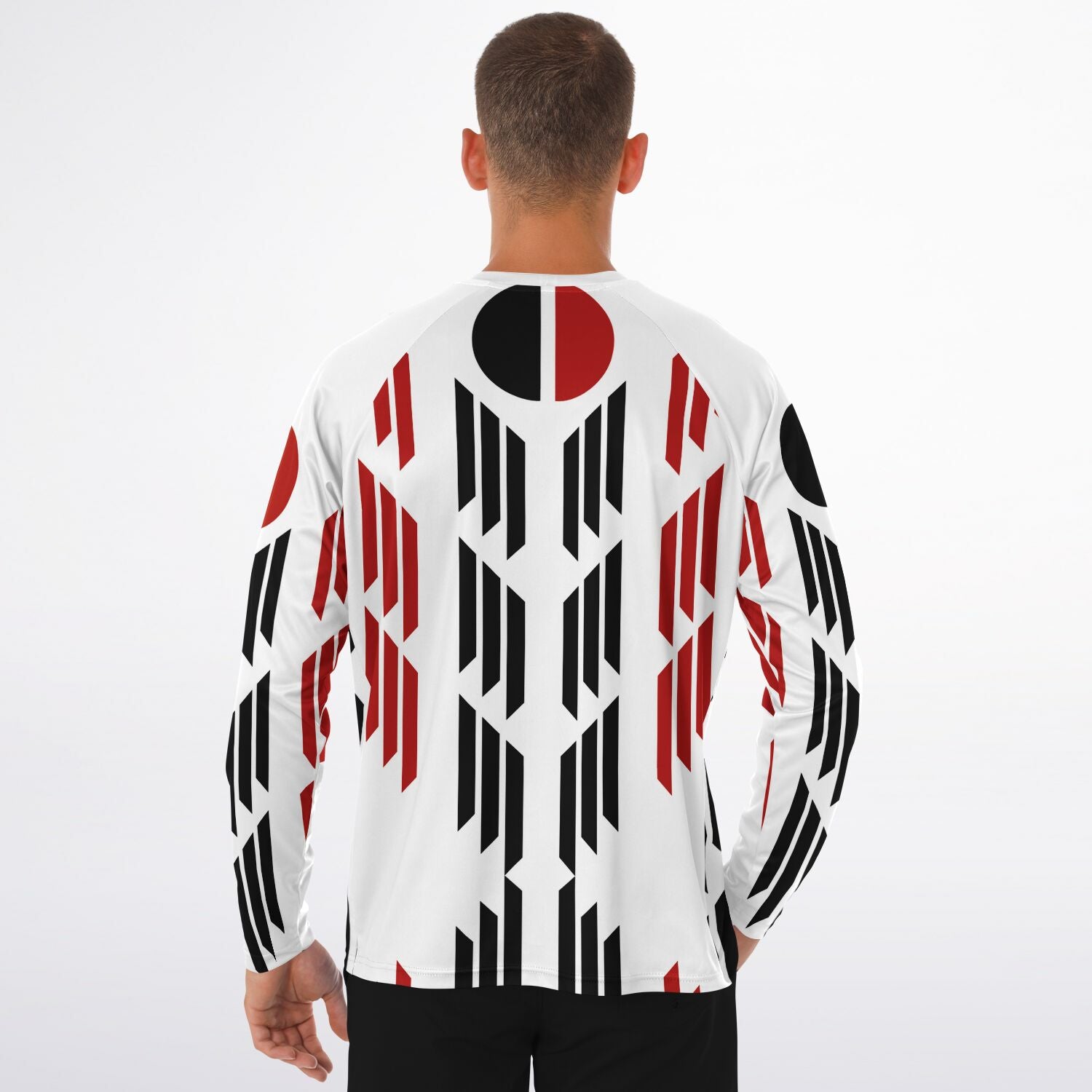 Arapaho Flag Men's Long Sleeve Performance Shirt - AOP copy