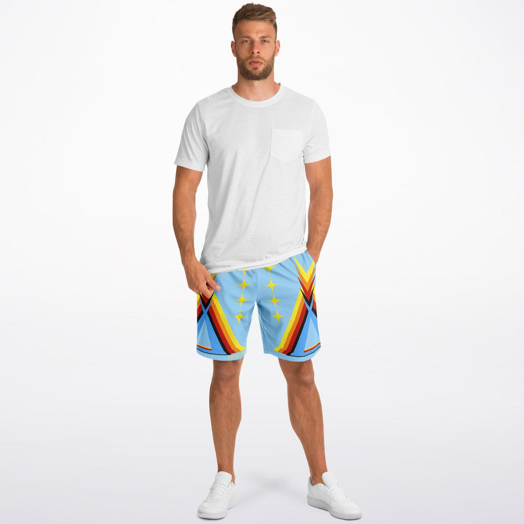 $NiieihiiNookei Fashion Long Shorts - AOP