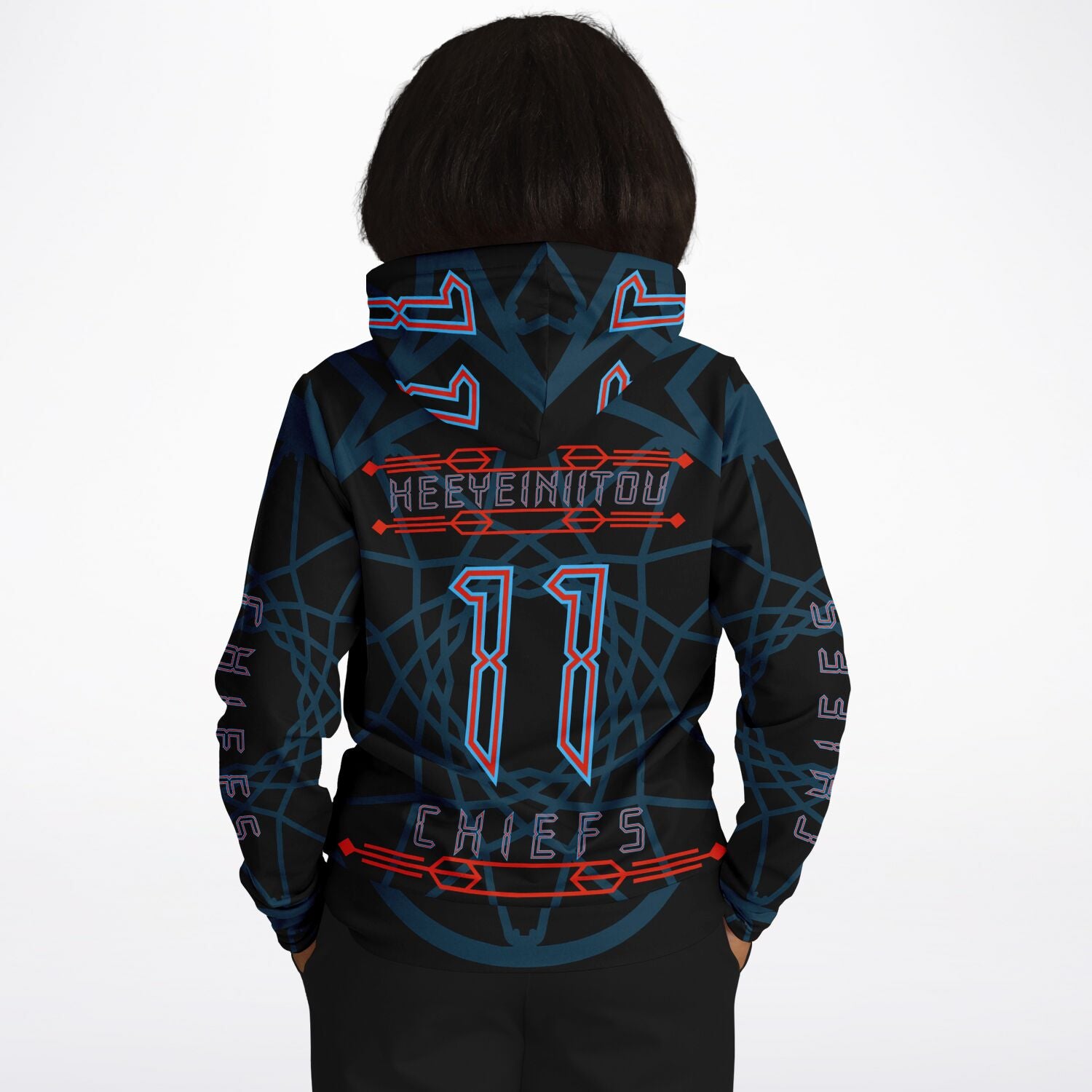 $NiieihiiNookei Athletic Hoodie - AOP