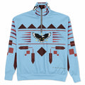 $NiieihiiNookei Heavyweight Oversized Quarter Zip Sweatshirt - AOP