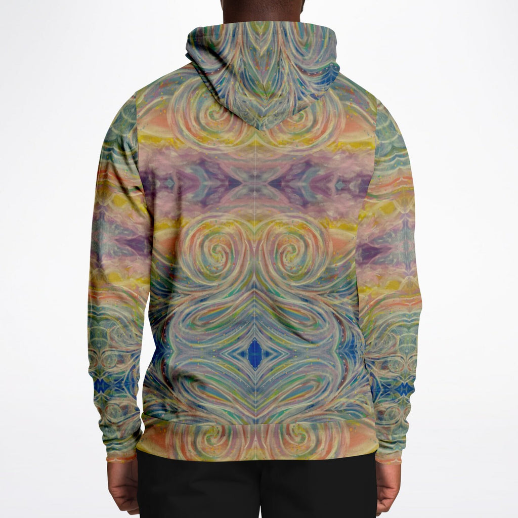 SMW Watercolor Athletic Hoodie - AOP