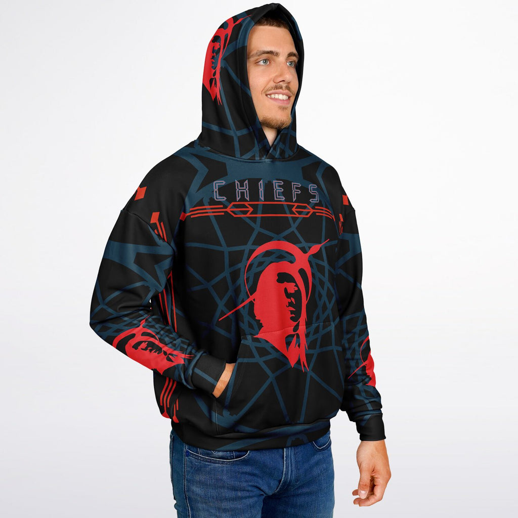 $NiieihiiNookei Heavyweight Oversized Hoodie - AOP