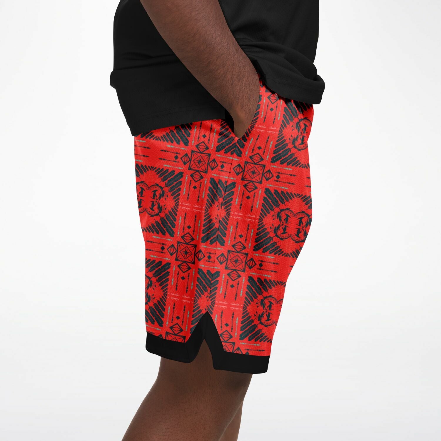 $NiieihiiNookei Basketball Short Rib - AOP