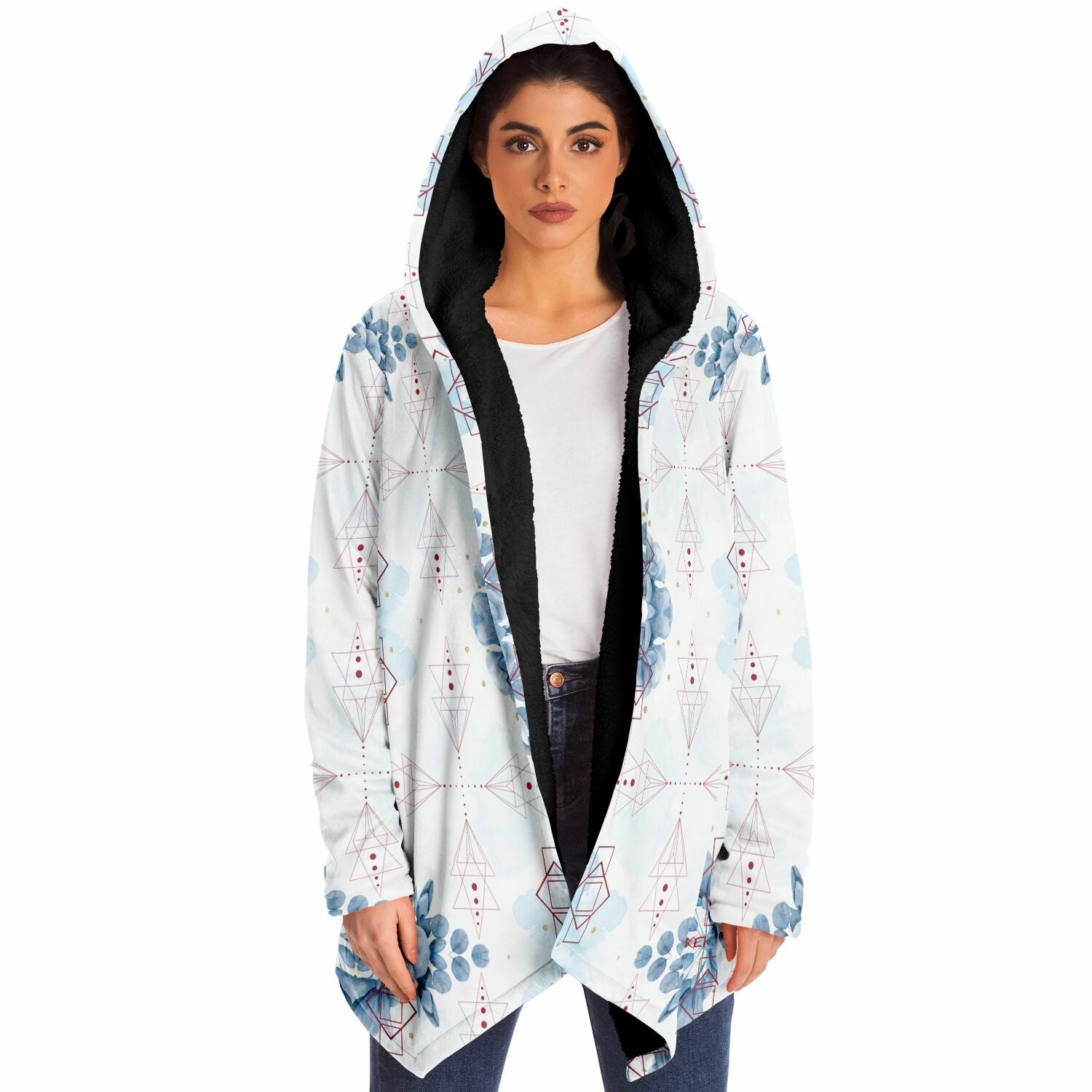 $NiieihiiNookei Microfleece Cloak - AOP