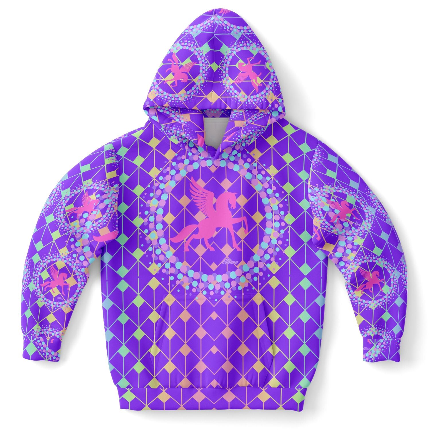 Elliana's design Fashion Kids Hoodie - AOP