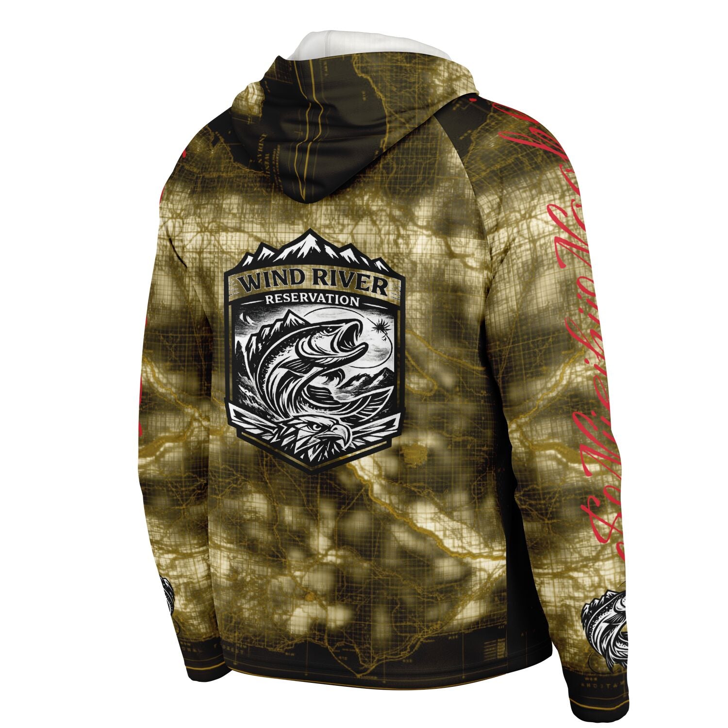 $NiieihiiNookei Performance Fishing Hoodie - 40+UPF