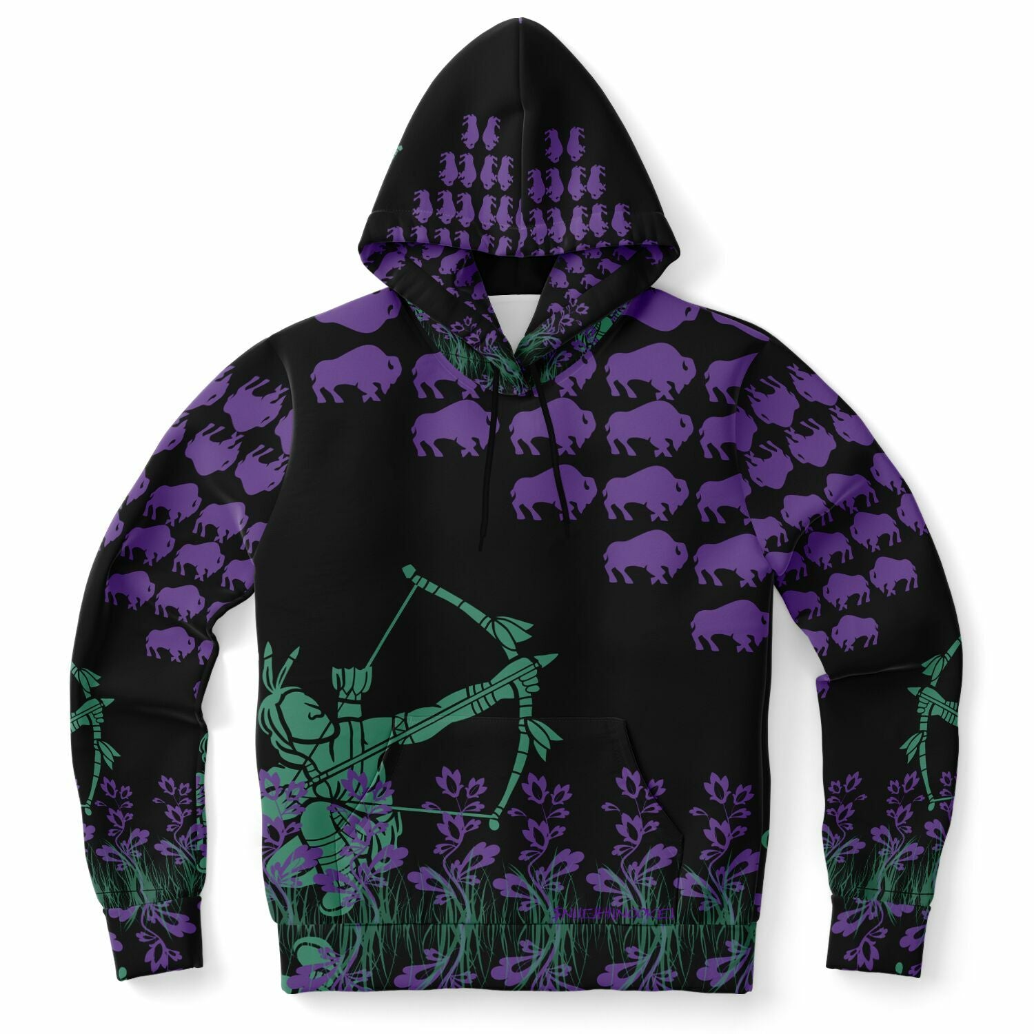 $NiieihiiNookei Athletic Hoodie - AOP