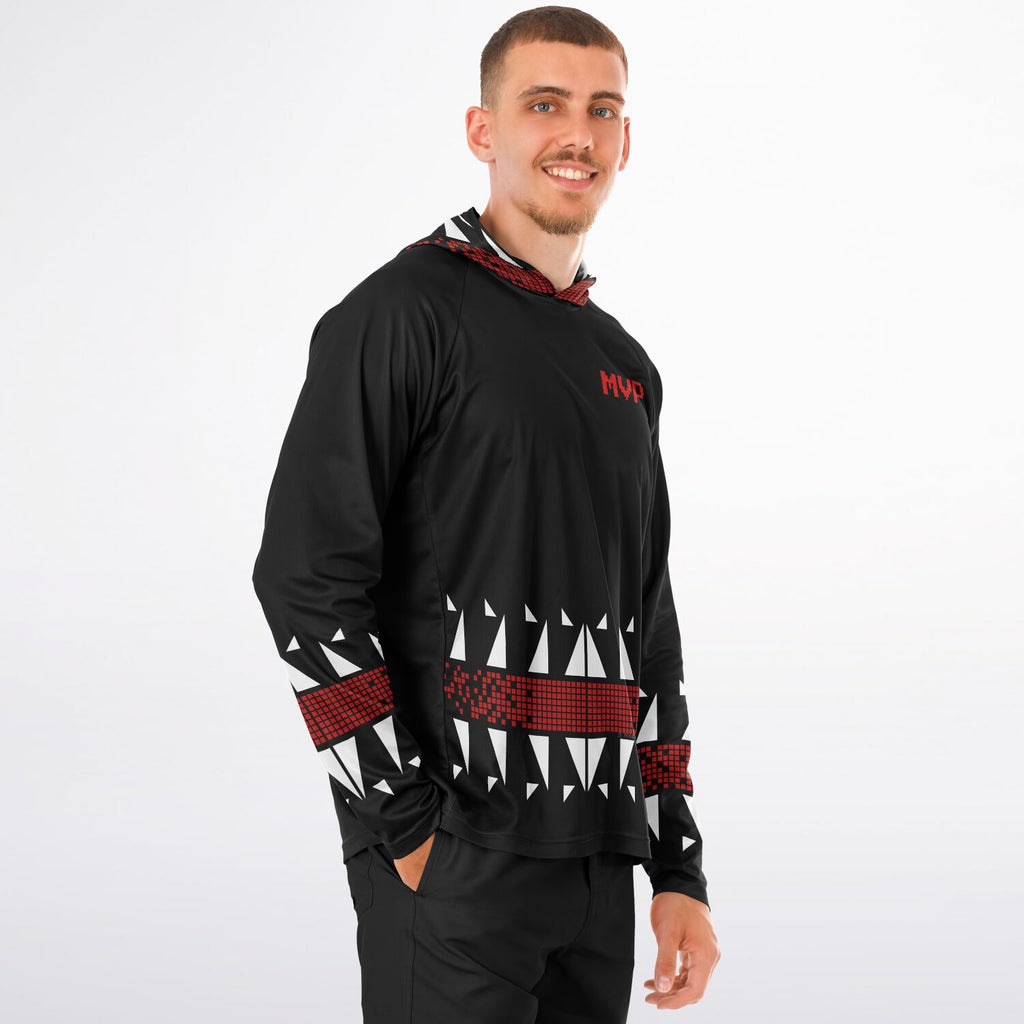 $NIIEIHIINOOKEI MVP BLBH Hooded Performance Shirt - AOP