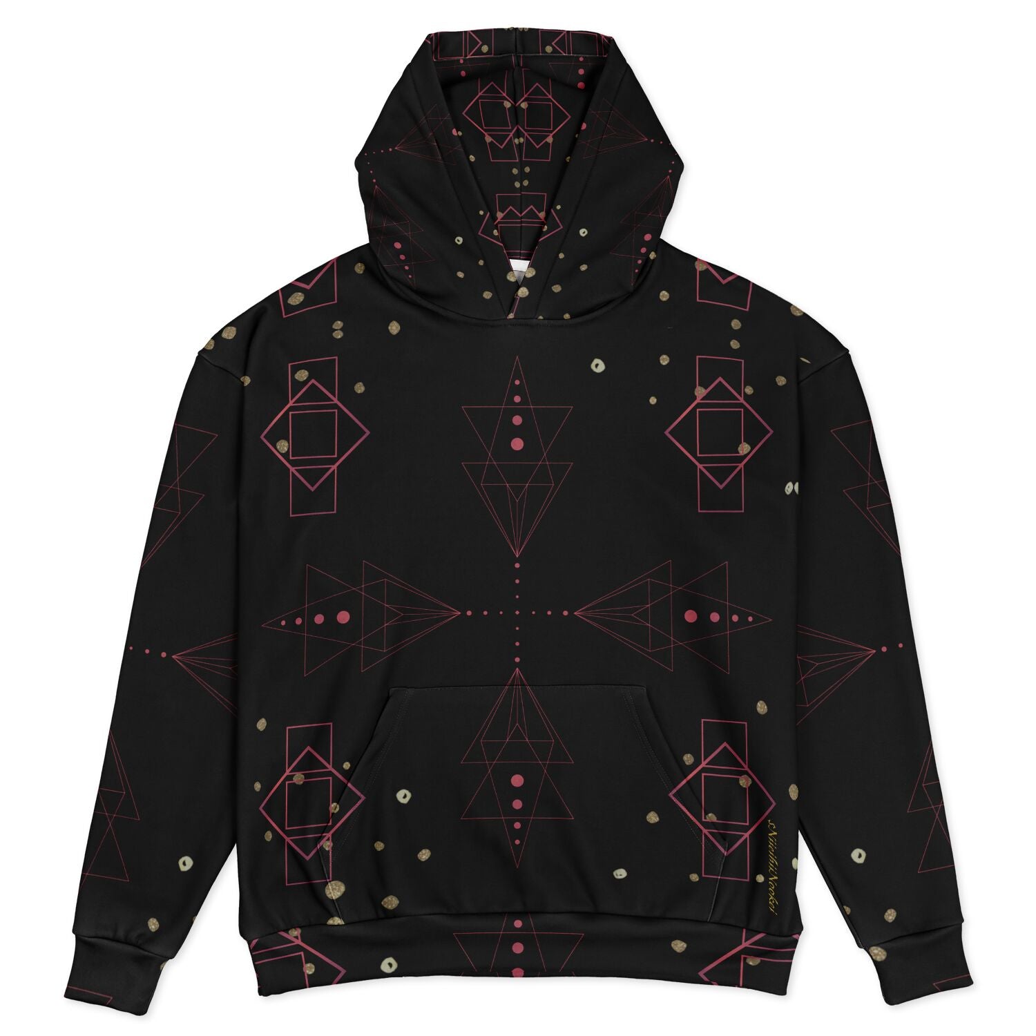 $NiieihiiNookei Heavyweight Oversized Hoodie - AOP