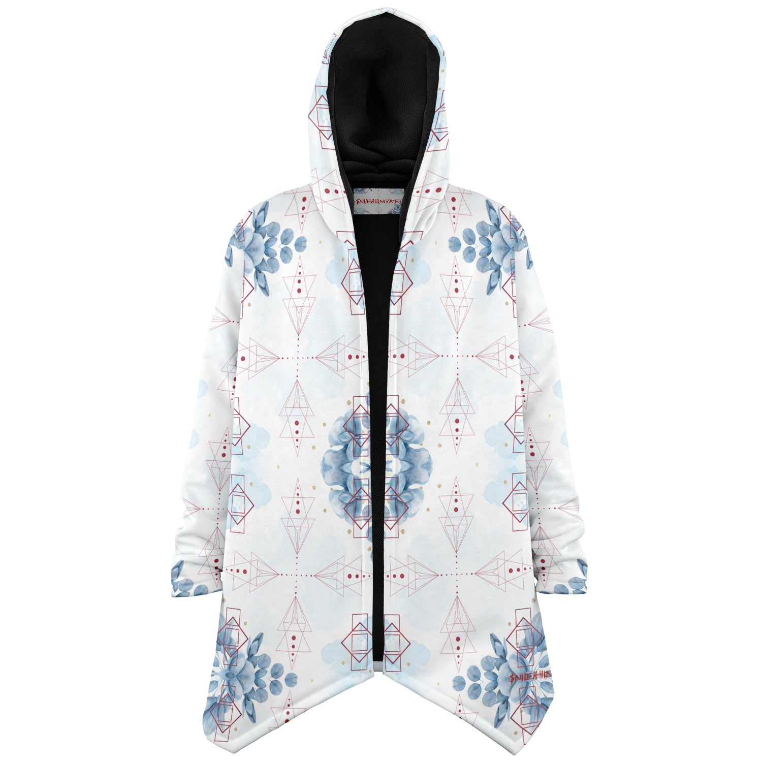 $NiieihiiNookei Microfleece Cloak - AOP
