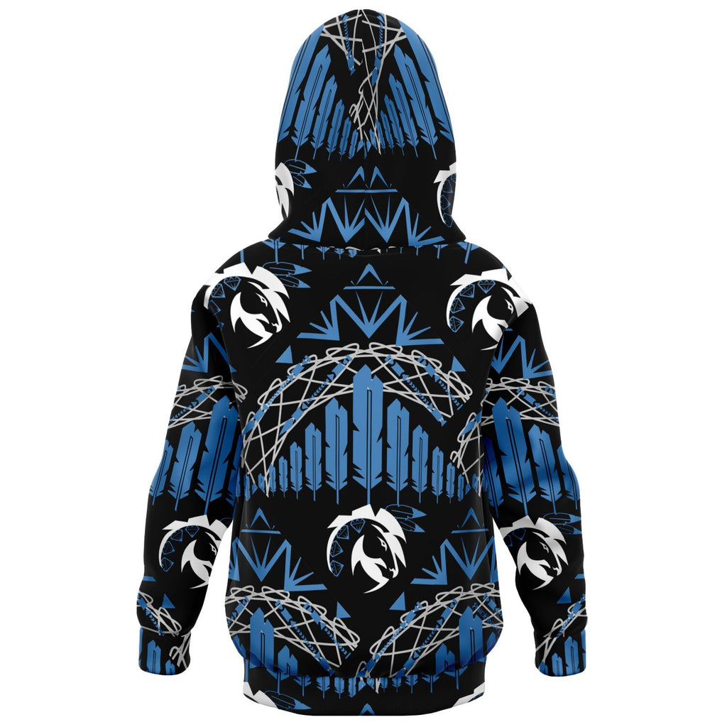 $NiieihiiNookei Athletic Kids Hoodie - AOP