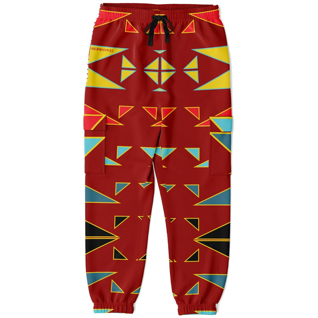 $NiieihiNookei Athletic Cargo Sweatpants - AOP
