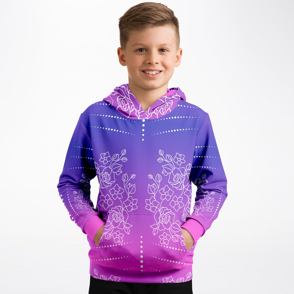 $NiieihiiNookei Athletic Kids Hoodie - AOP