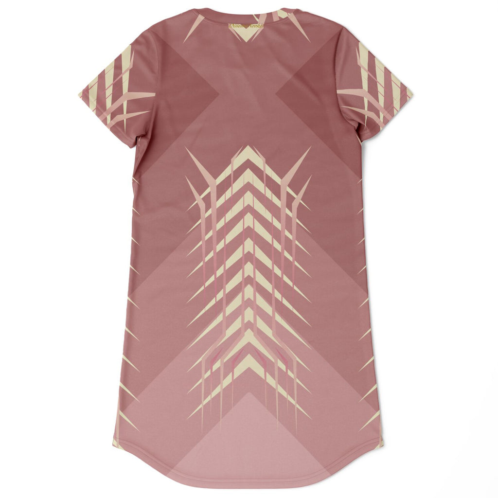 $NiieihiiNookei T-Shirt Dress - AOP