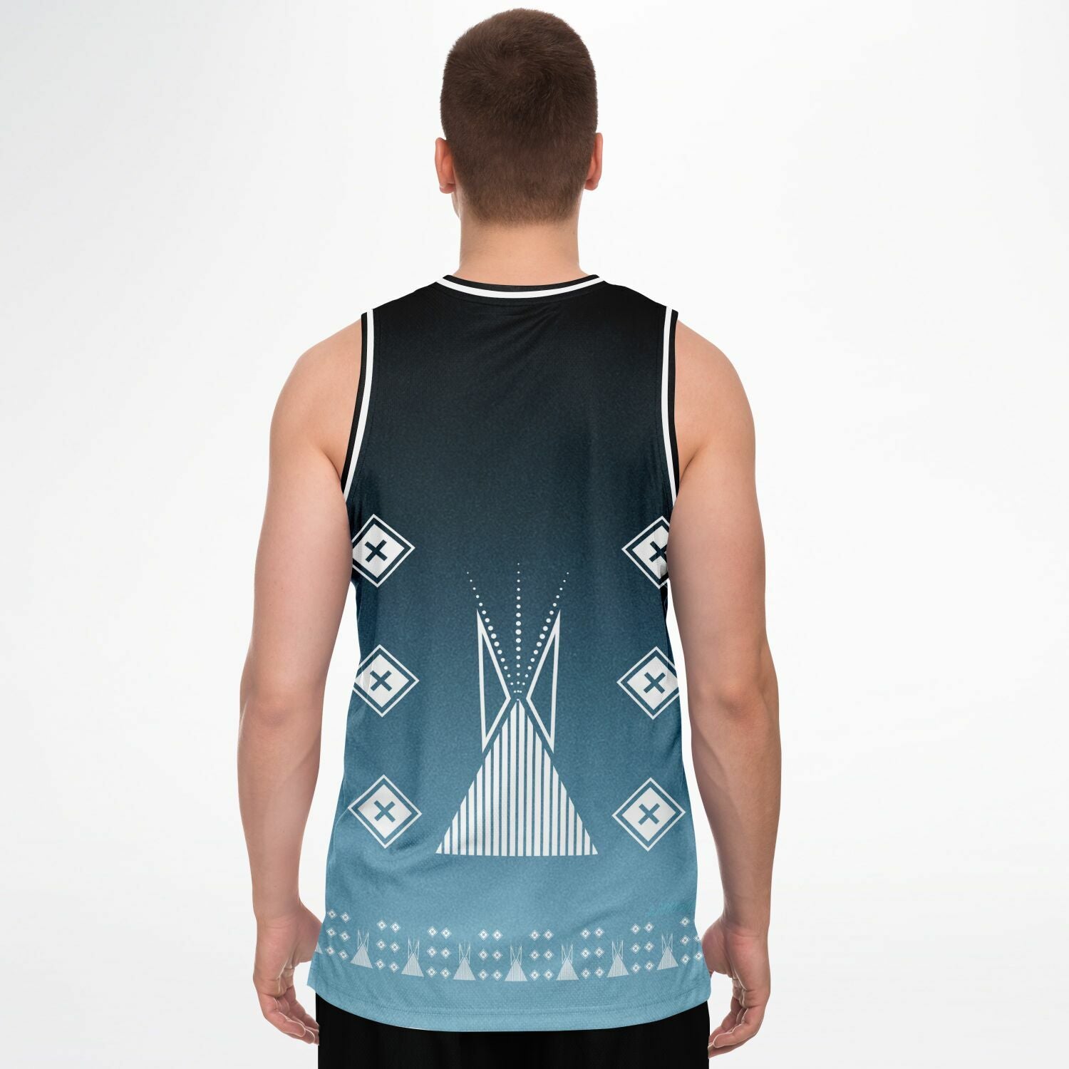 $NiieihiiNookei Basketball Jersey Rib - AOP