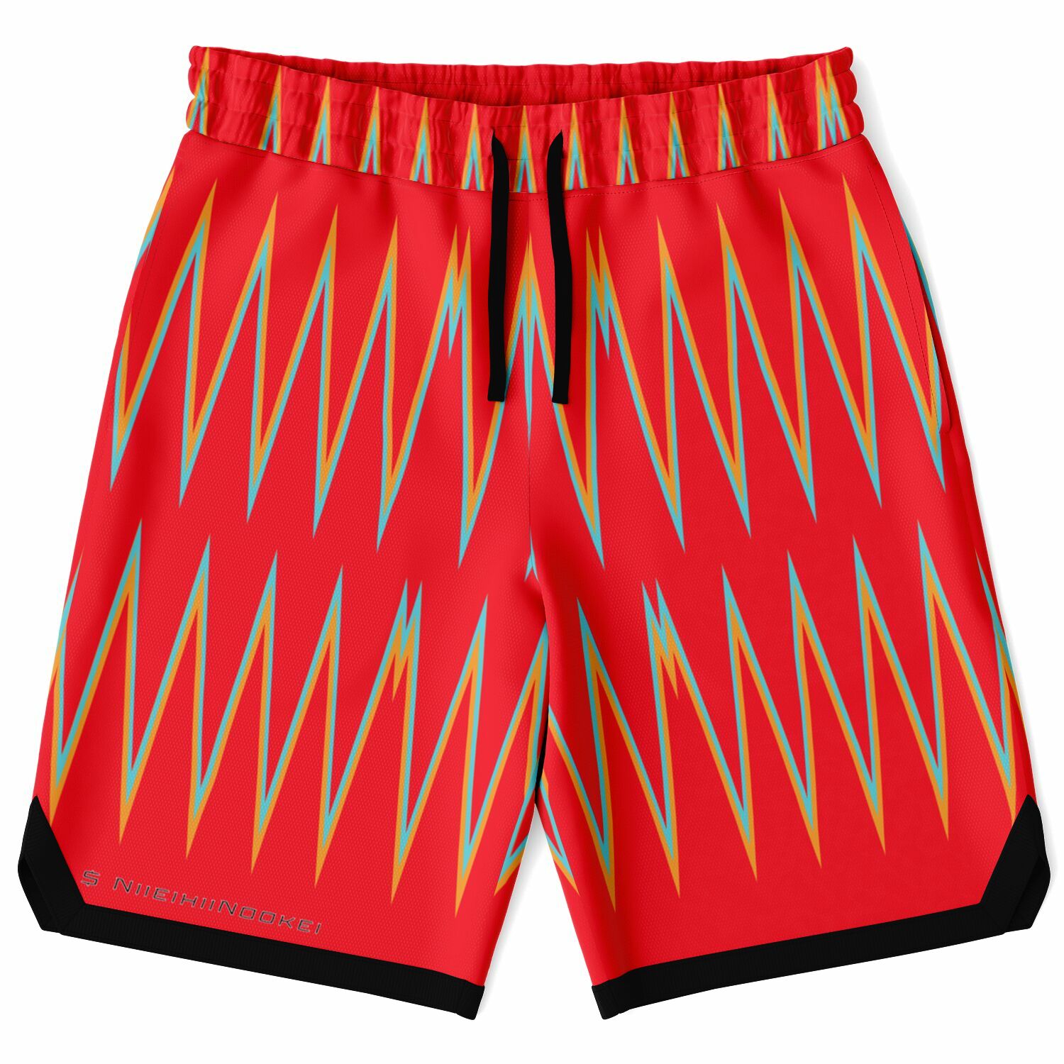 $NiieihiiNookei Basketball Short Rib - AOP