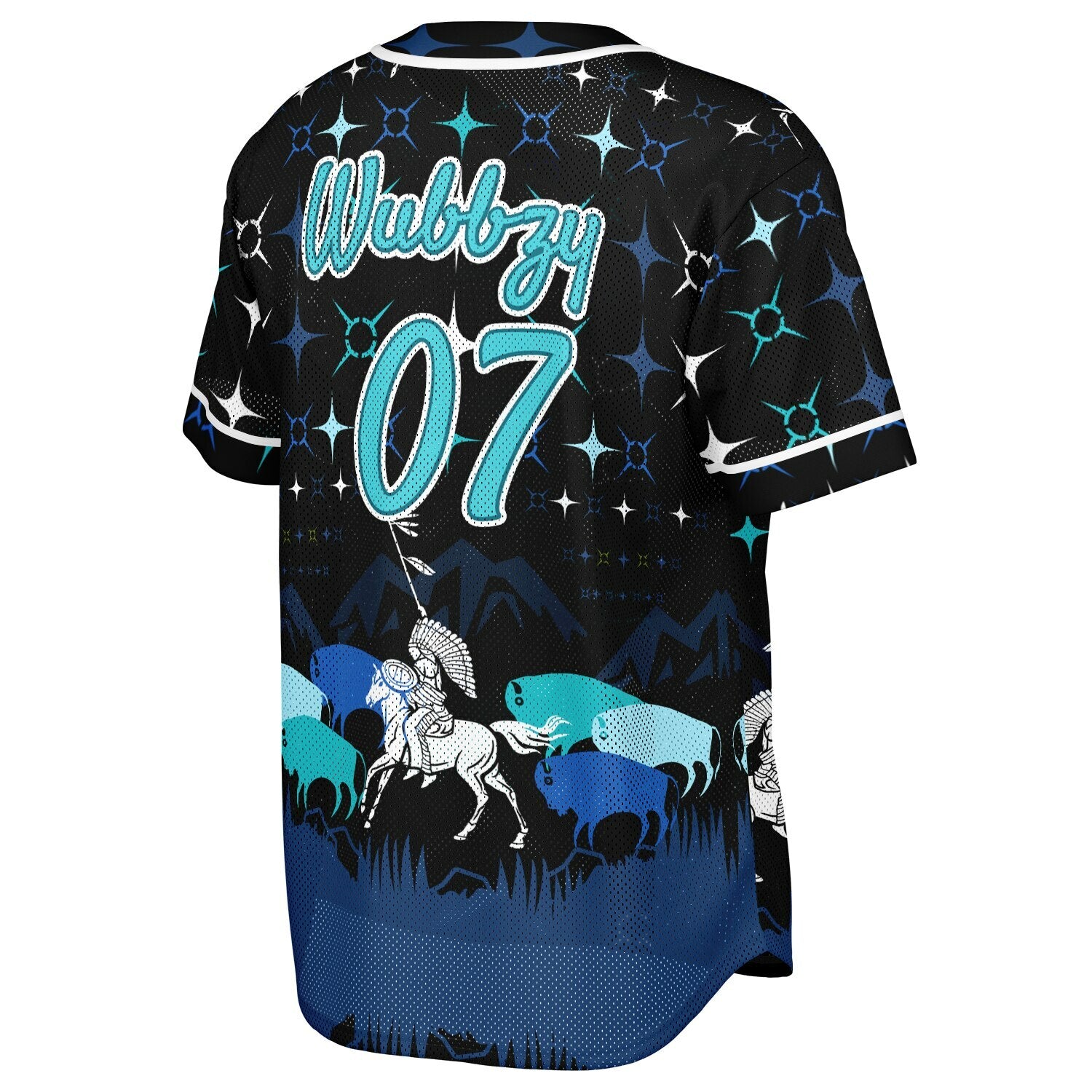 #07 Wubbzy Premium Baseball Jersey - AOP