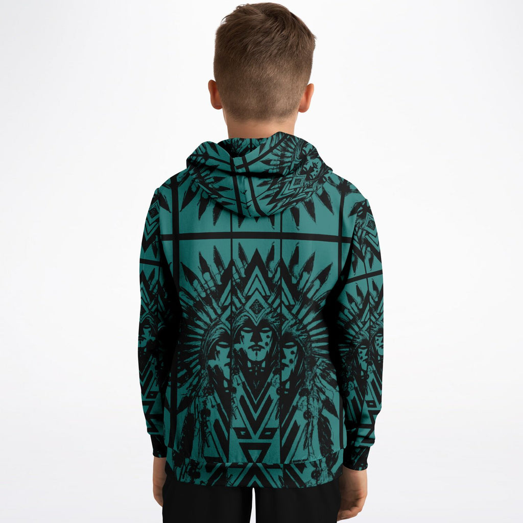 $NiieihiiNookei design Athletic Kids Hoodie - AOP