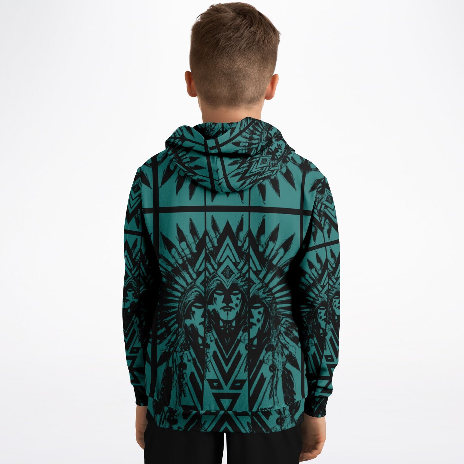 $NiieihiiNookei design Athletic Kids Hoodie - AOP