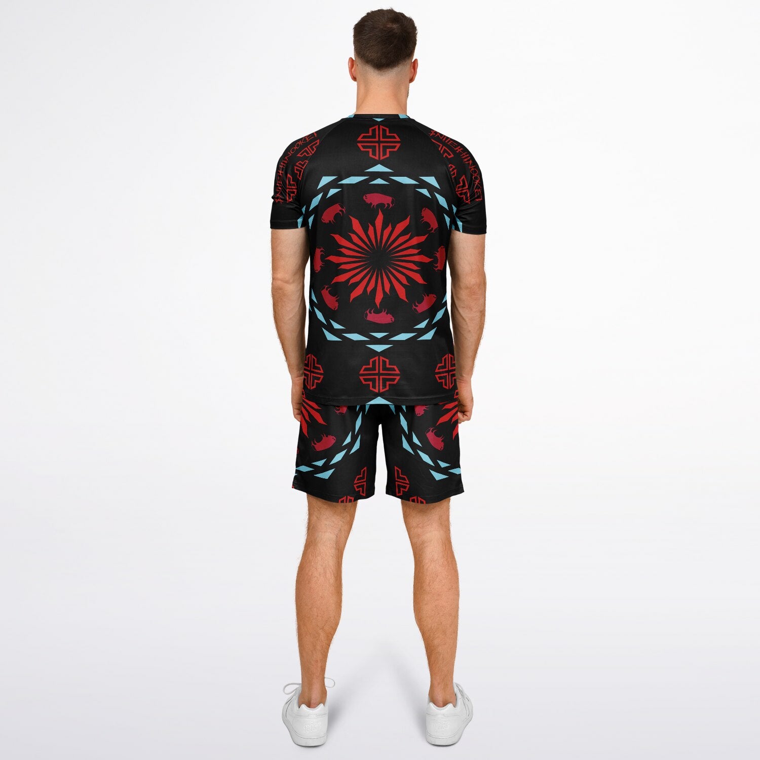 $NiieihiiNookei Men's Athletic Set - AOP