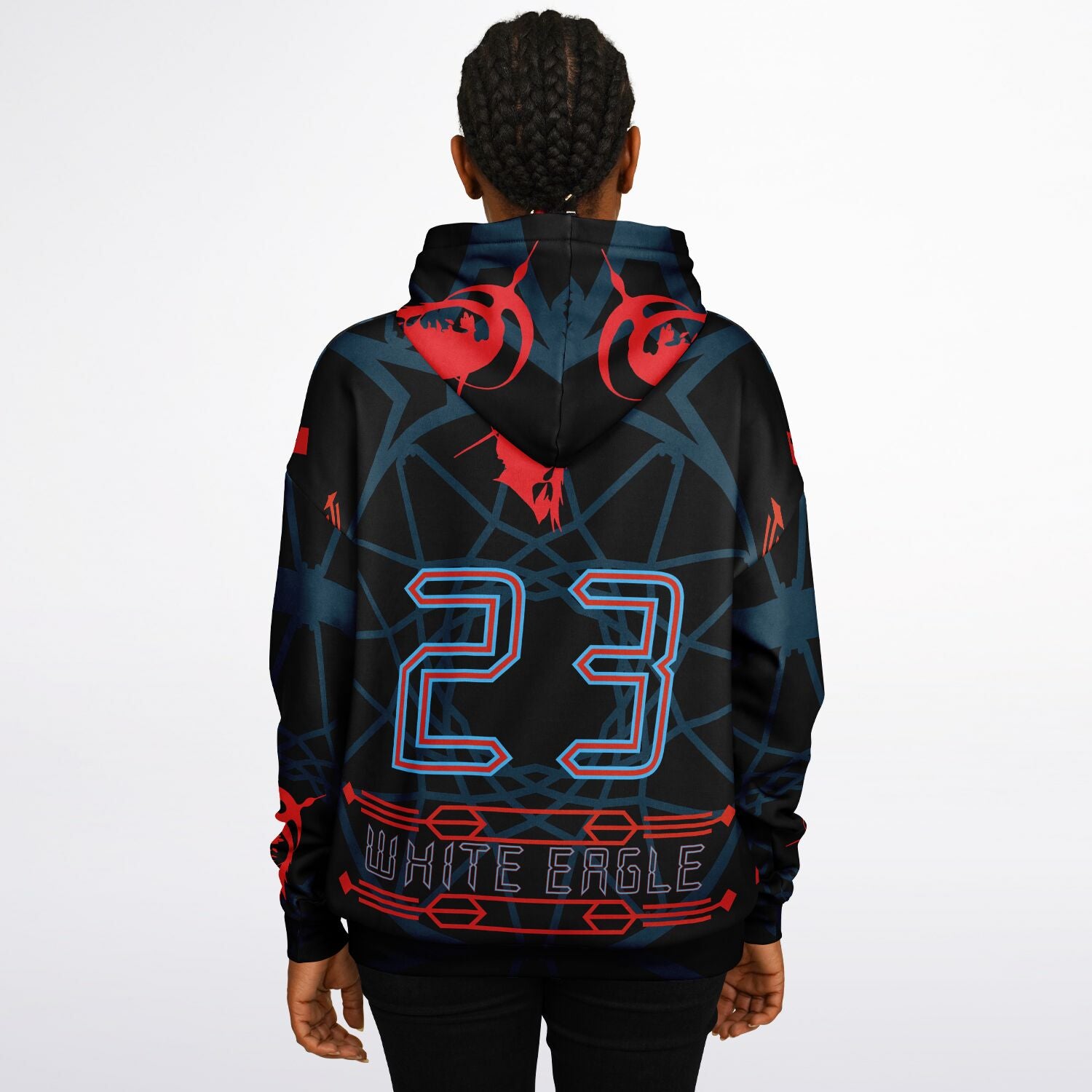 $NiieihiiNookei Heavyweight Oversized Hoodie - AOP
