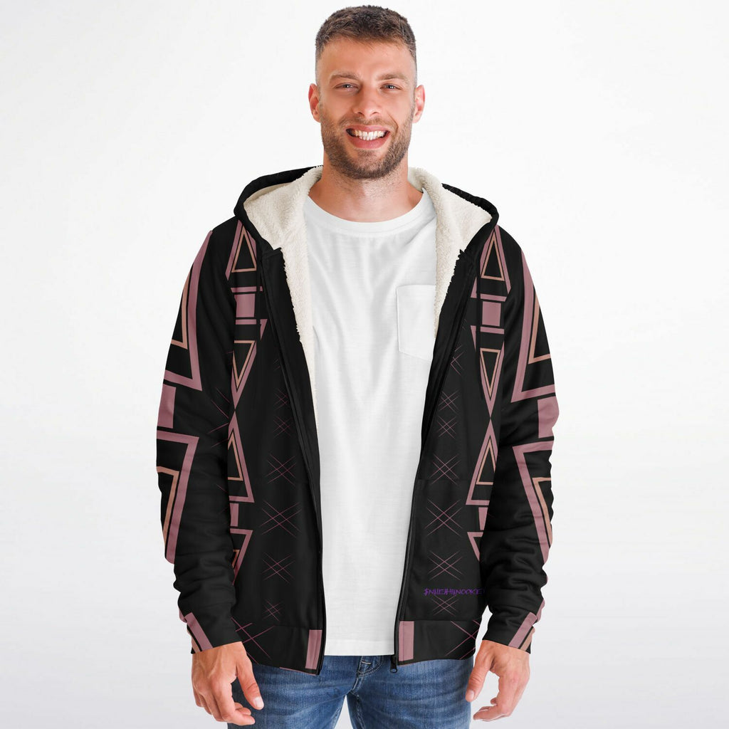 $NiieihiiNookei Microfleece Ziphoodie - AOP