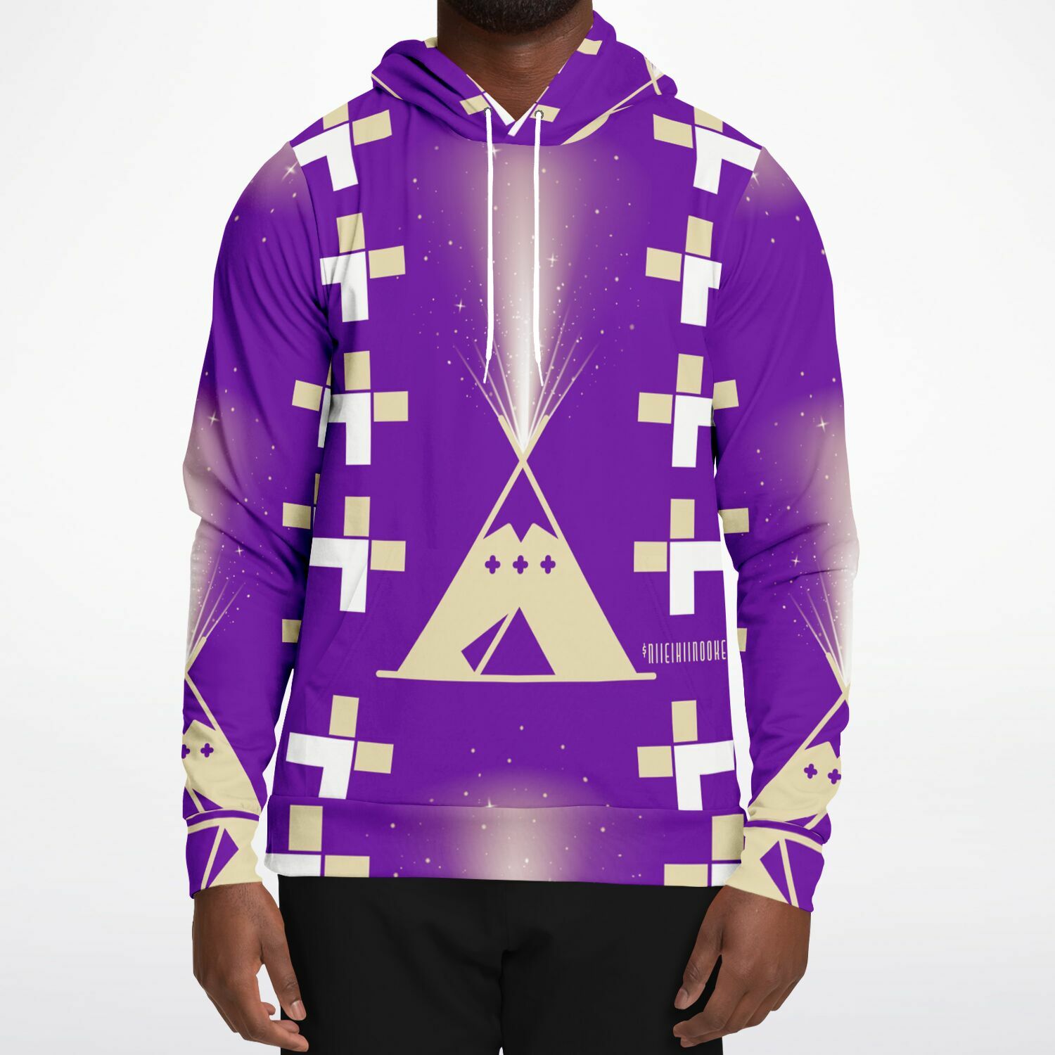 $NiieihiiNookei Athletic Hoodie - AOP