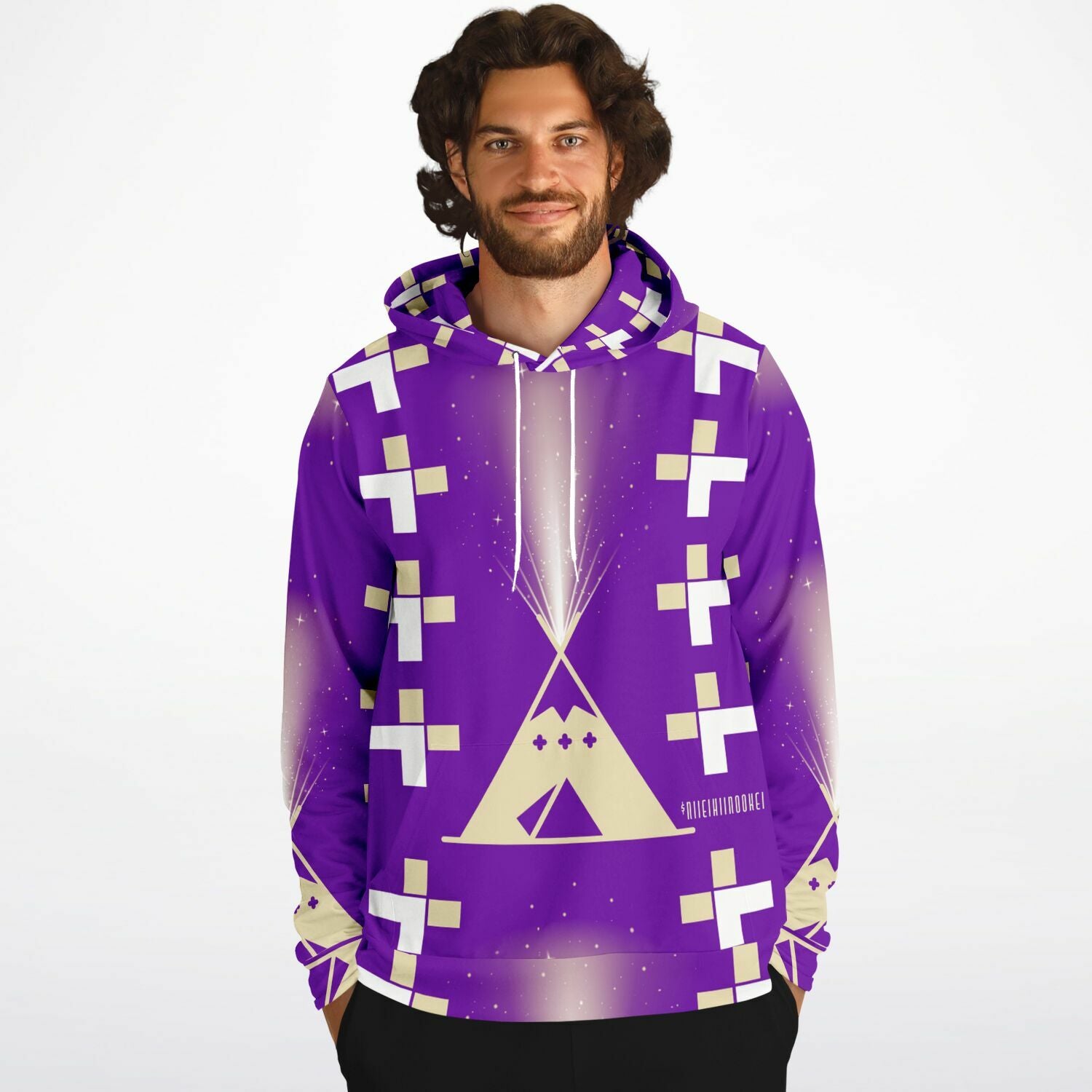 $NiieihiiNookei Athletic Hoodie - AOP
