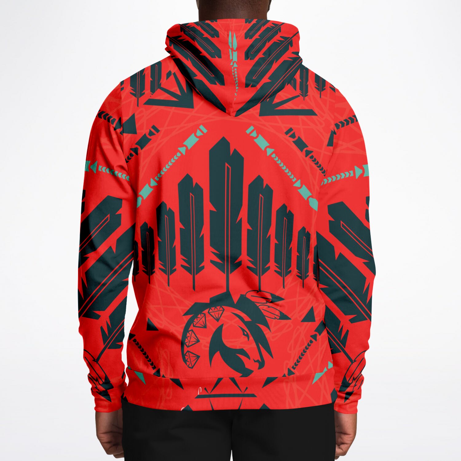 $NiieihiiNookei Athletic Hoodie - AOP