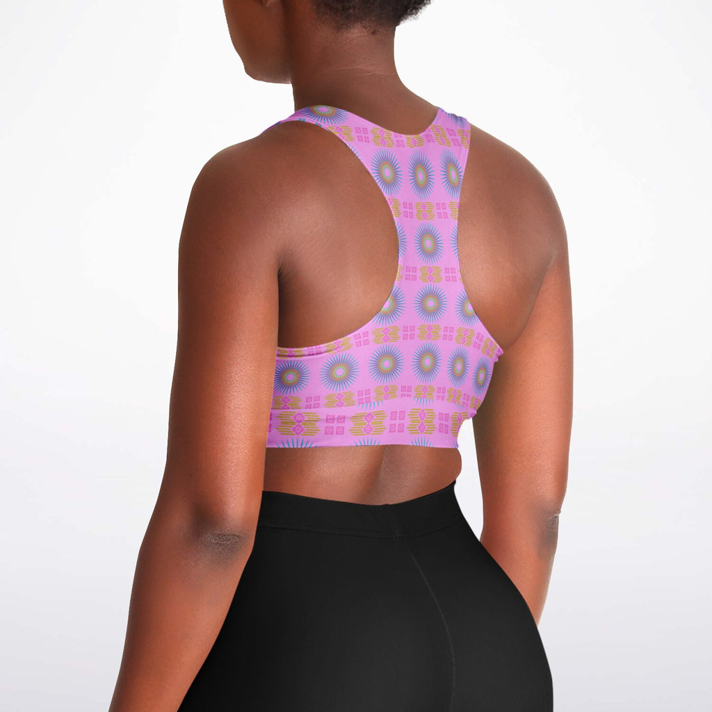 $NiieihiiNookei Padded Sports Bra - AOP