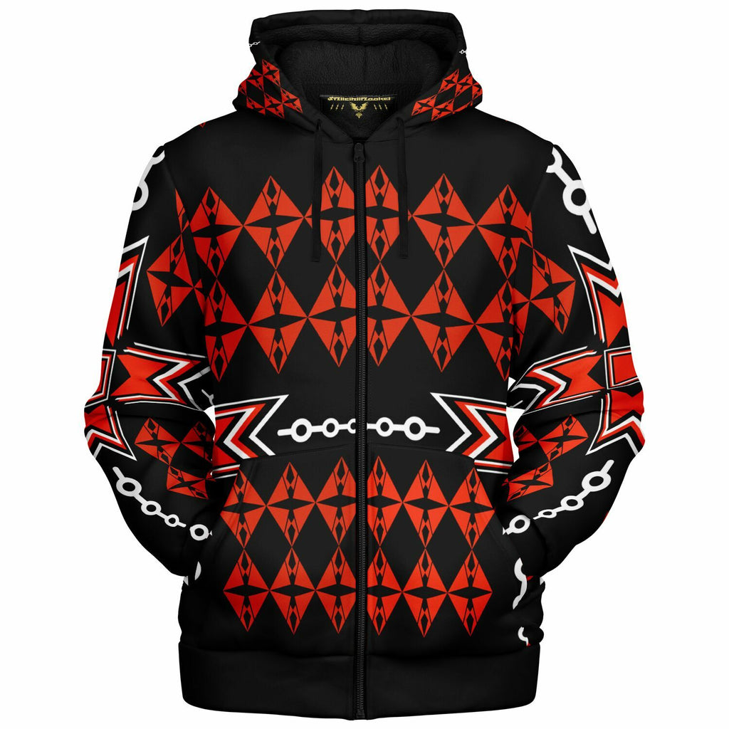 Graphic Design by $NiieihiiNookei - Microfleece Ziphoodie - AOP