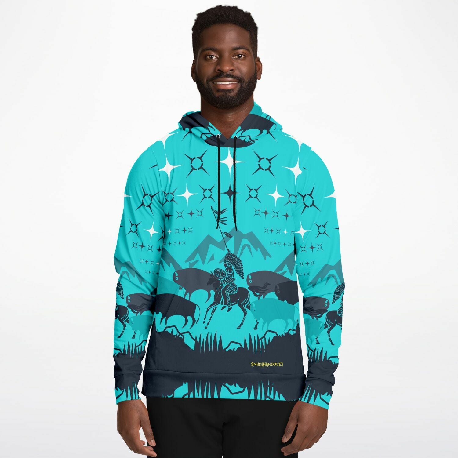 $NiieihiiNookei Athletic Hoodie - AOP