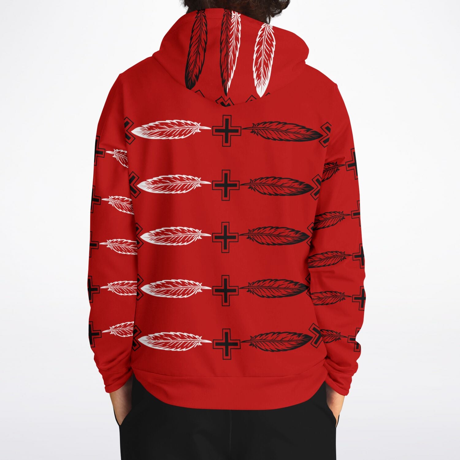 $NiieihiiNookei Athletic Hoodie - AOP