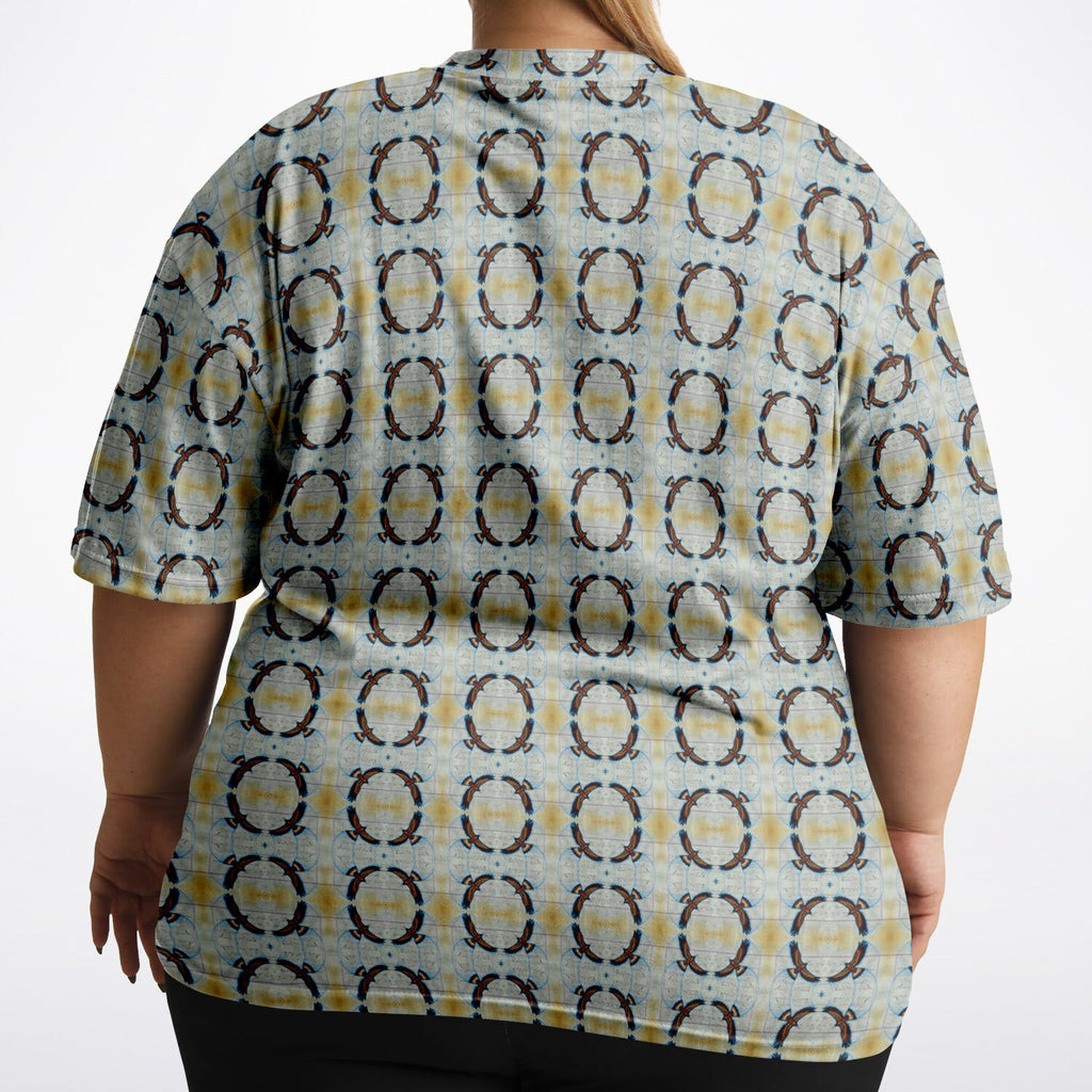 $NiieihiiNookei Plus-size T-Shirt - AOP